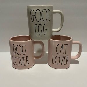 LOT of 3 Rae Dunn mugs
